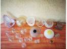 abajur abajururi componente sticla decorative piese pt lustre lampi veioze vechi